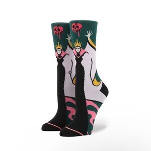 Stance Evil Queen Snow White Grimhilde Socks Snow White Apple M